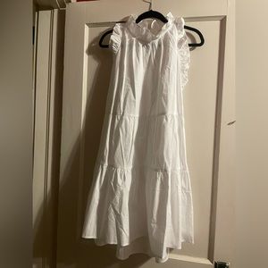 Mazik White Midi Dress